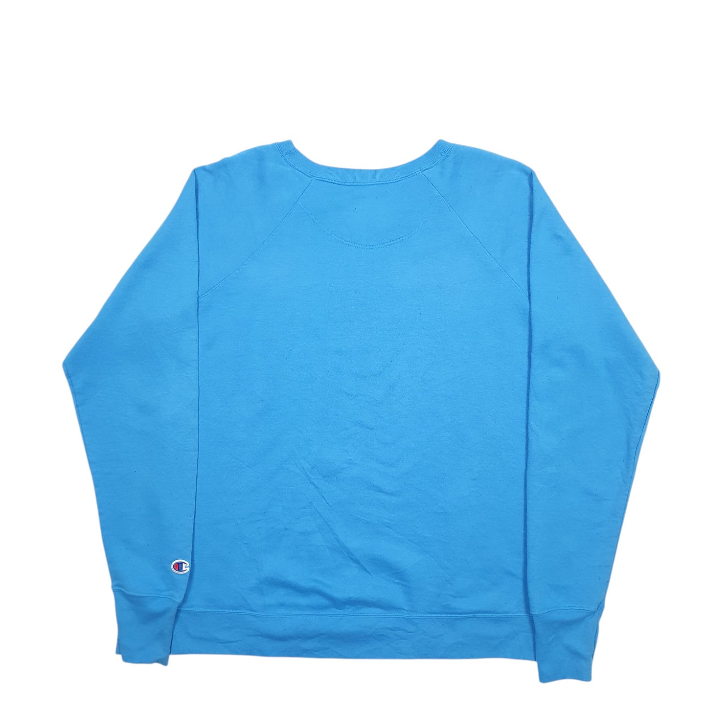 Mens Blue Champion  Crewneck Jumper