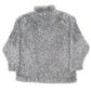 Mens Grey Headworx Vintage Fluffy Quarter Zip Jumper