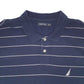 Mens Navy Nautica  Short Sleeve Polo Shirt