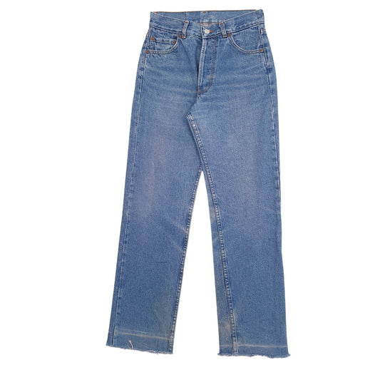 Mens Blue Levis Made In USA 501 JeansW28 L30