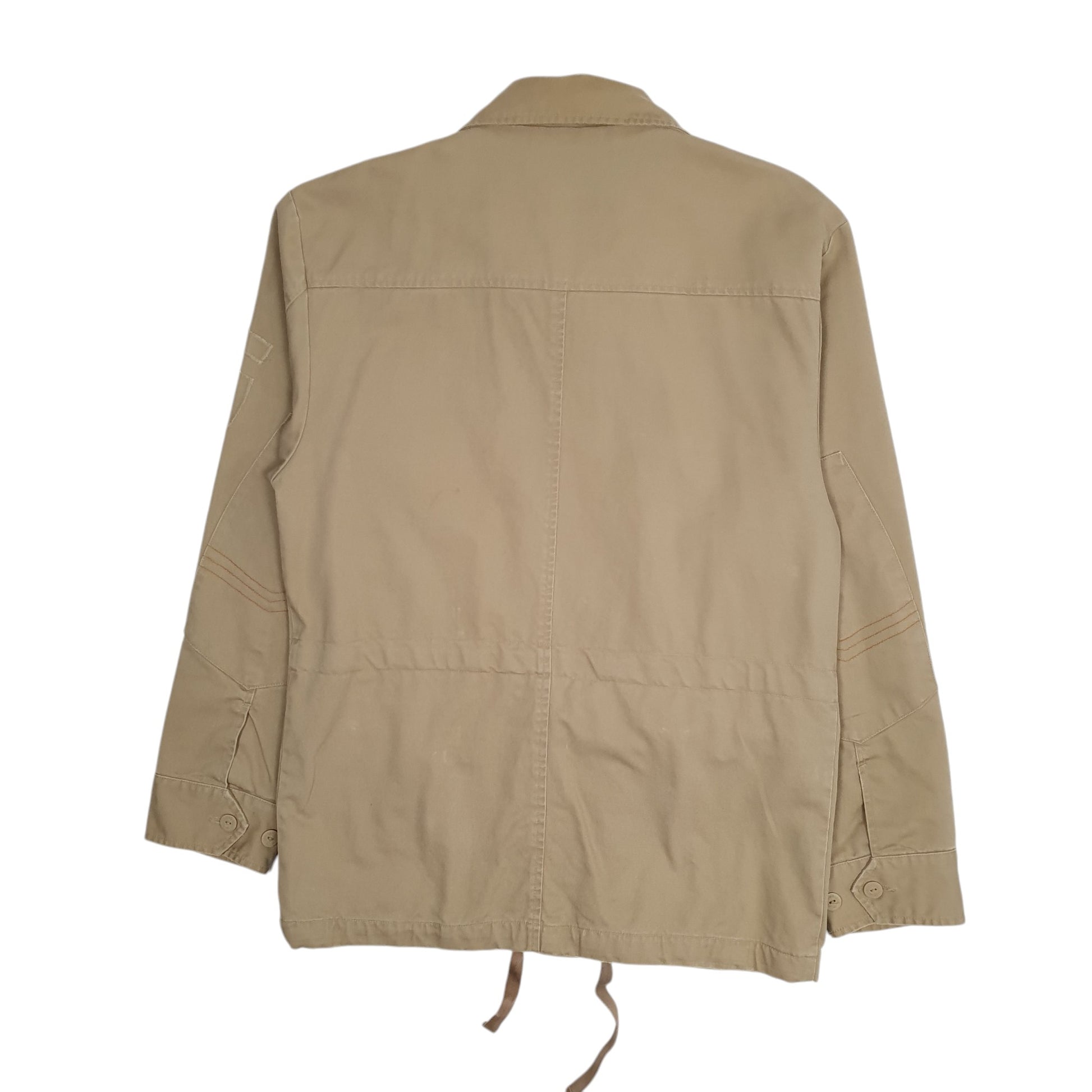 Mens Beige Cottonfield Field Hunting  Coat