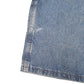 Mens Blue Wrangler Denim Jeans Jorts Baggy Carpenter Shorts