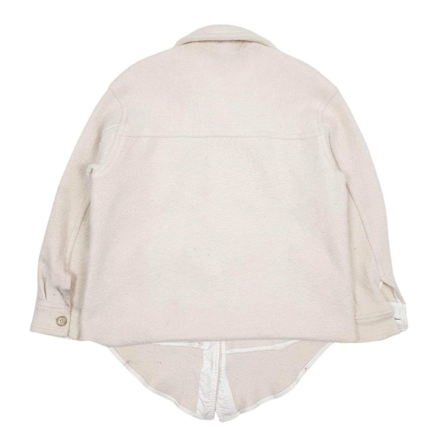 Womens Cream Wilfred Free 100% Merino Wool  Coat