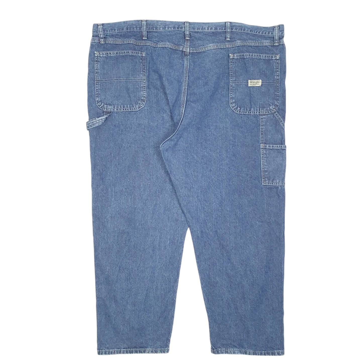 Mens Blue Wrangler Carpenter Pants Workwear Casual JeansW50 L29