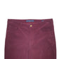 Womens Burgundy Tommy Hilfiger  Corduroy Trousers