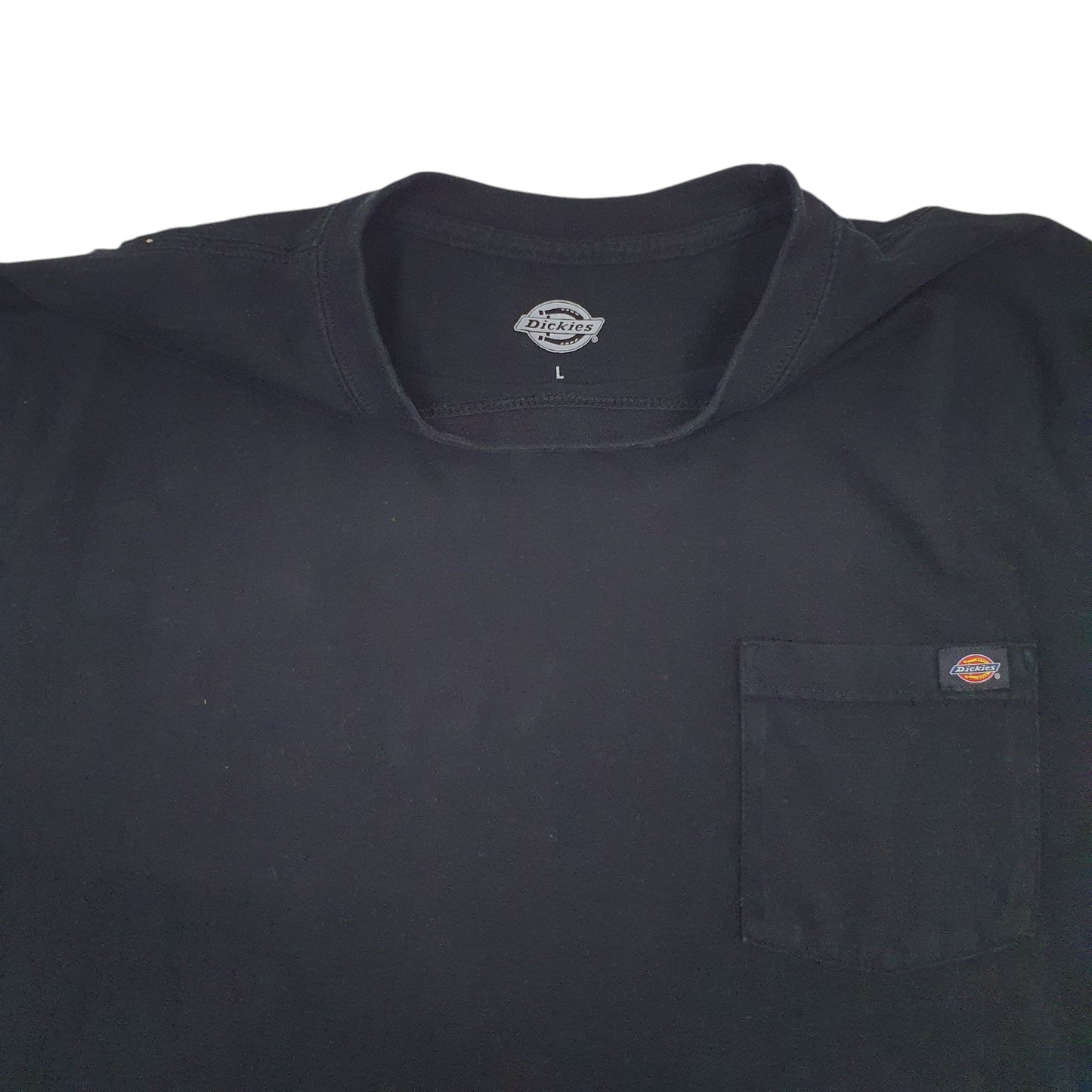 Mens Black Dickies  Short Sleeve T Shirt