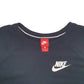 Mens Black Nike Swoosh Crewneck Jumper