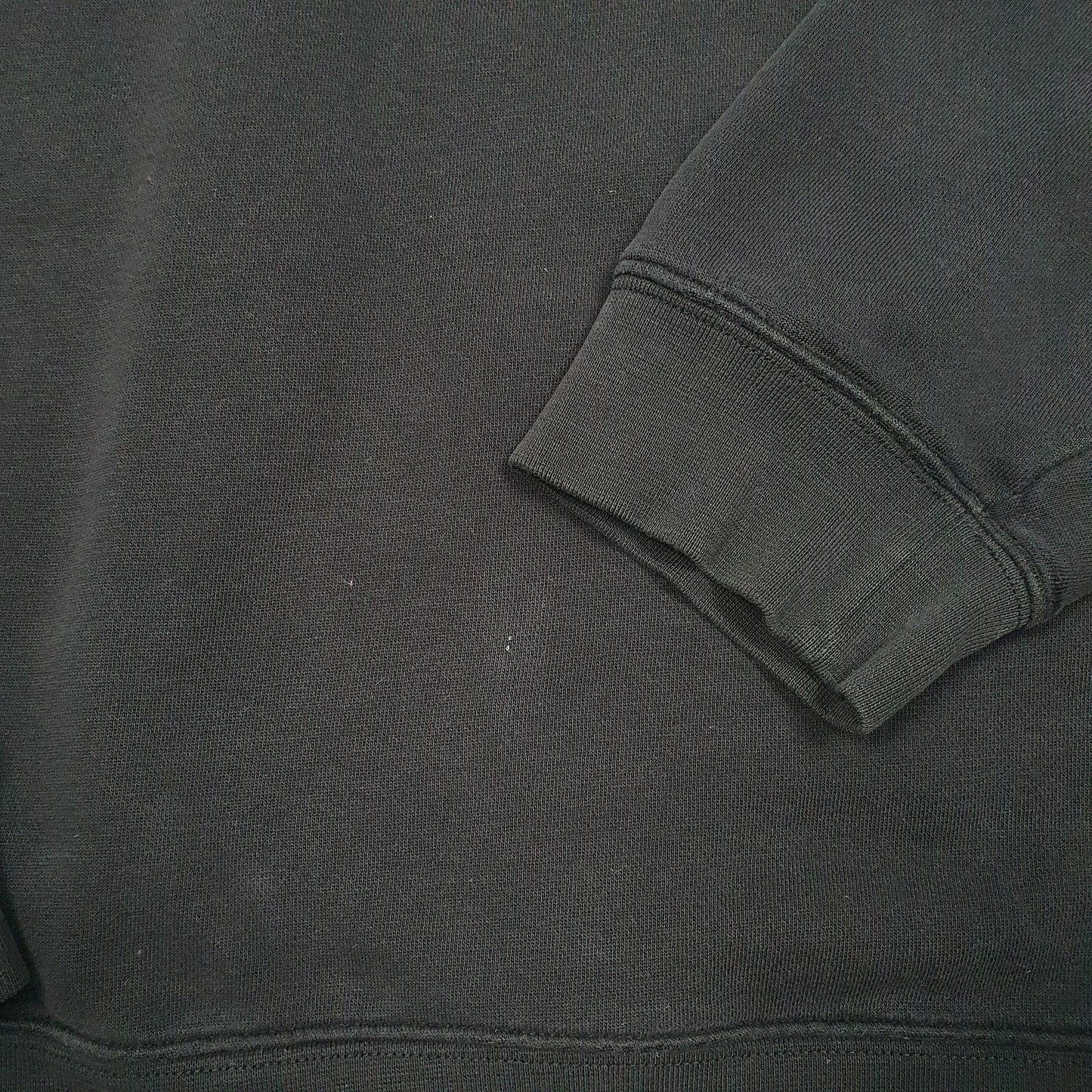 Mens Black Adidas Vintage Nebraska Spellout Crewneck Jumper