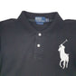 Mens Black Polo Ralph Lauren  Long Sleeve Polo Shirt
