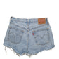 Mens Blue Levis 501 Jorts Denim Shorts