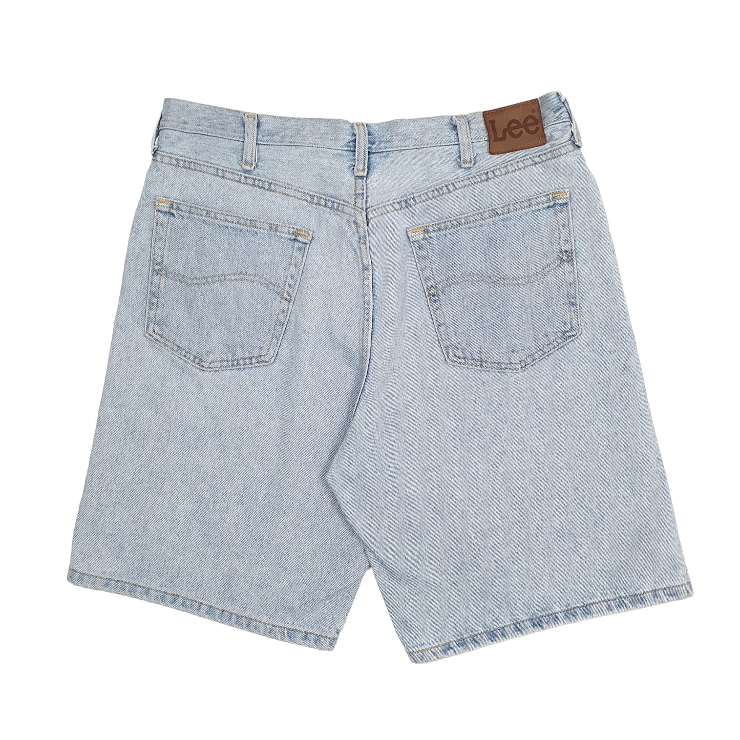 Mens Blue Lee Jorts Vintage 1990s Denim Shorts