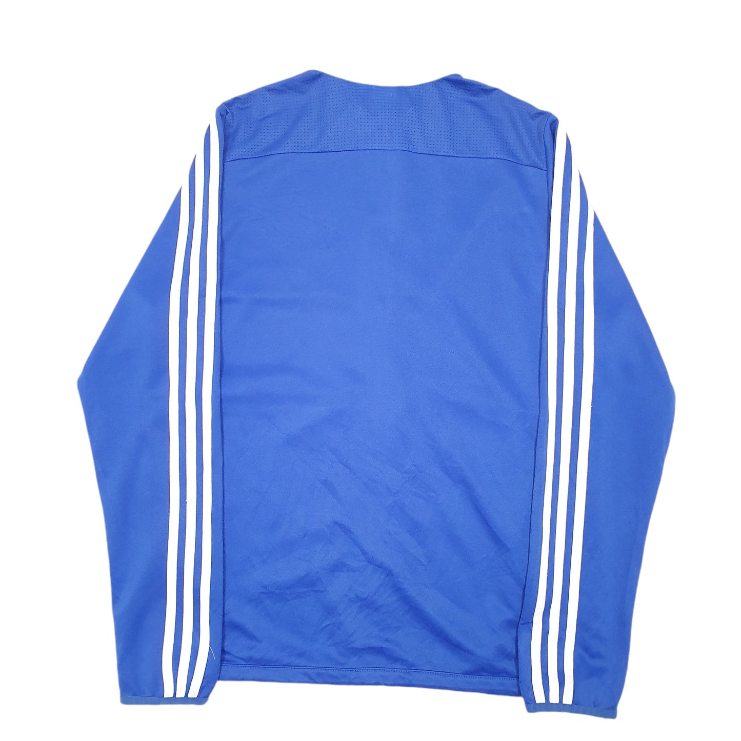 Womens Blue Adidas Track Top Active Full Zip Jumper