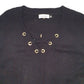 Womens Black Calvin Klein  V Neck Jumper