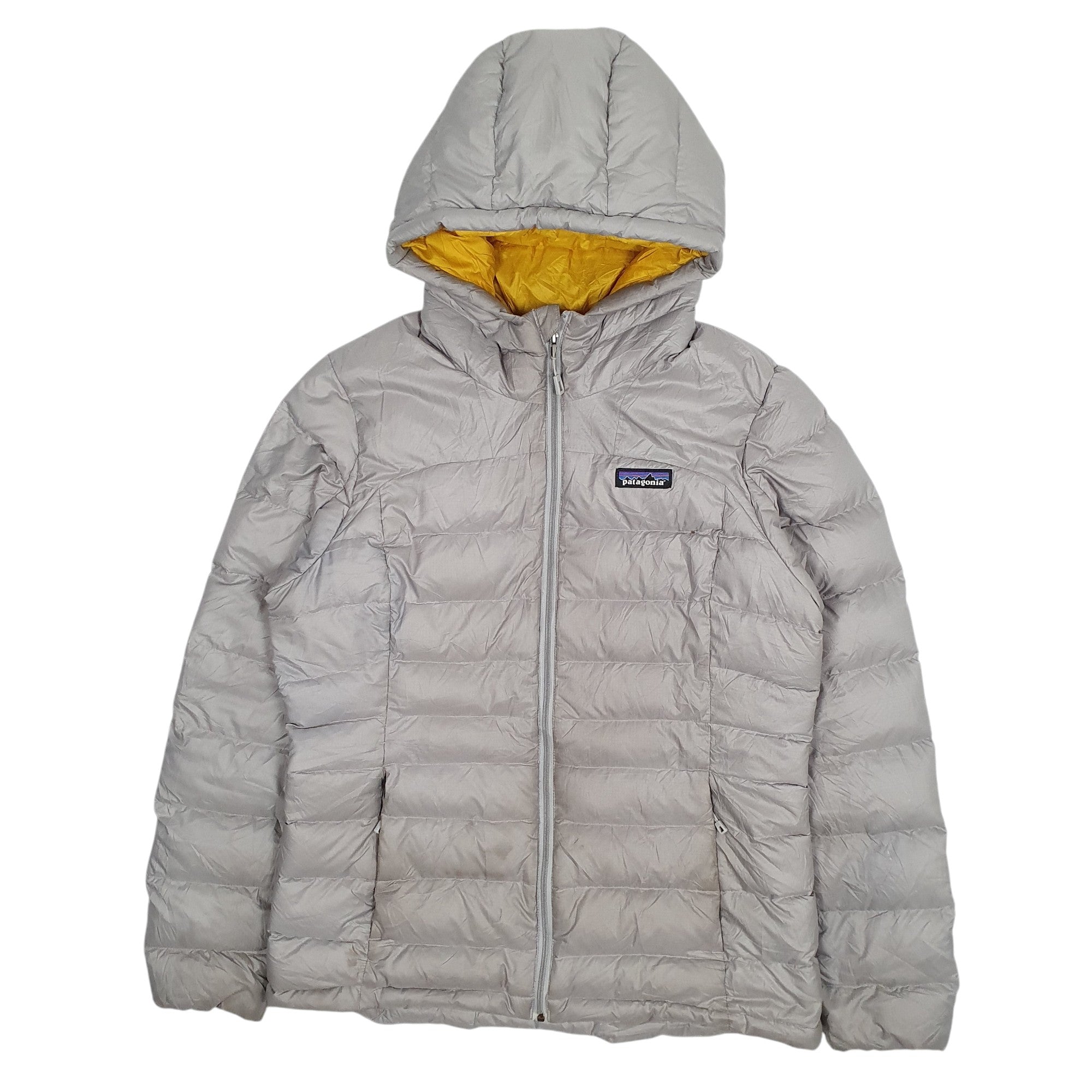 NWT W’s Patagonia Hi-loft orders Down Hoody grey gray small