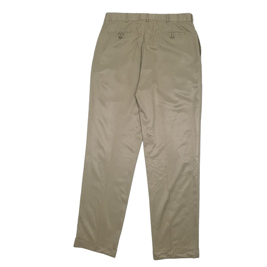 Mens Khaki Polo Ralph Lauren 90's Vintage Chino Trousers