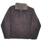 Mens Brown Nautica  Full Zip Jumper