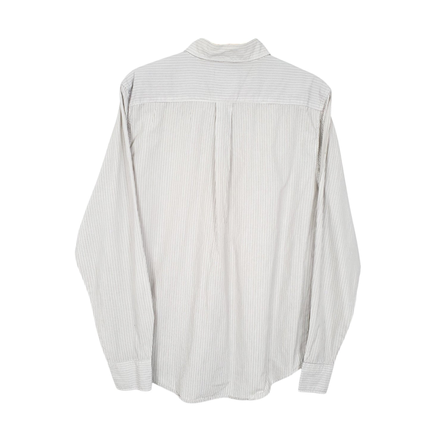 Mens White Levis  Long Sleeve Shirt