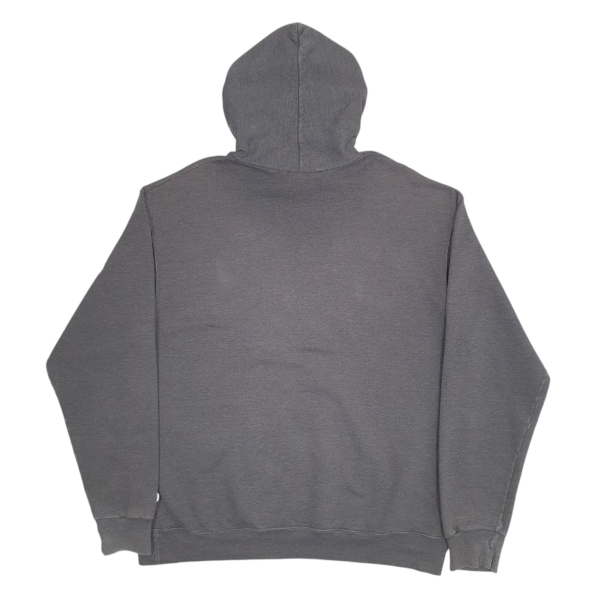 Mens Grey Champion RCC Spellout Hoodie Jumper