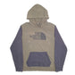 Mens Khaki The North Face Spellout Hoodie Jumper