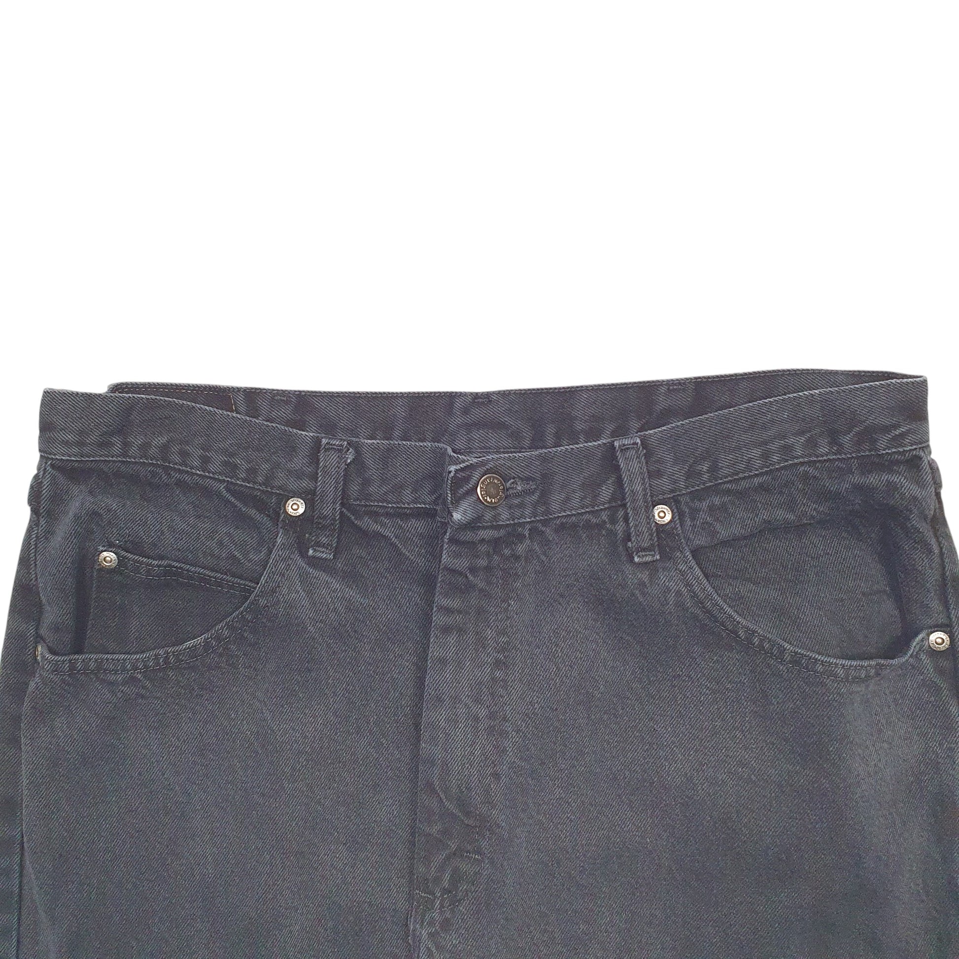 Mens Black Wrangler  Relaxed JeansW38 L30