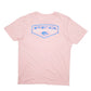 Mens Pink Columbia Sportswear PFG Fishing Short Sleeve T Shirt