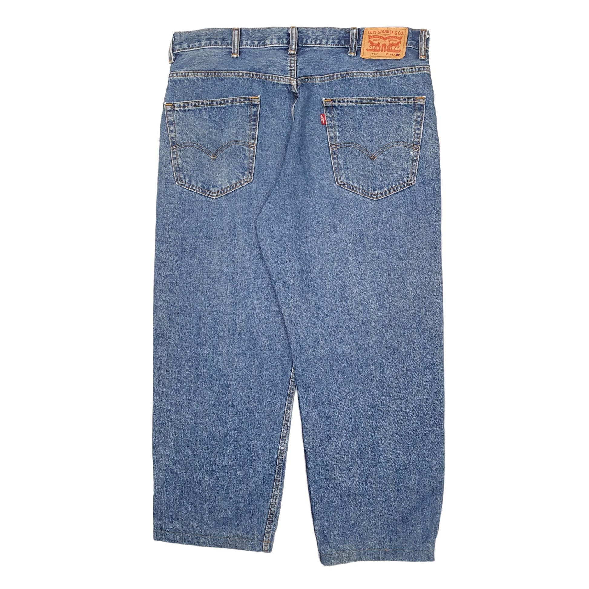 Mens Blue Levis  550 JeansW38 L27