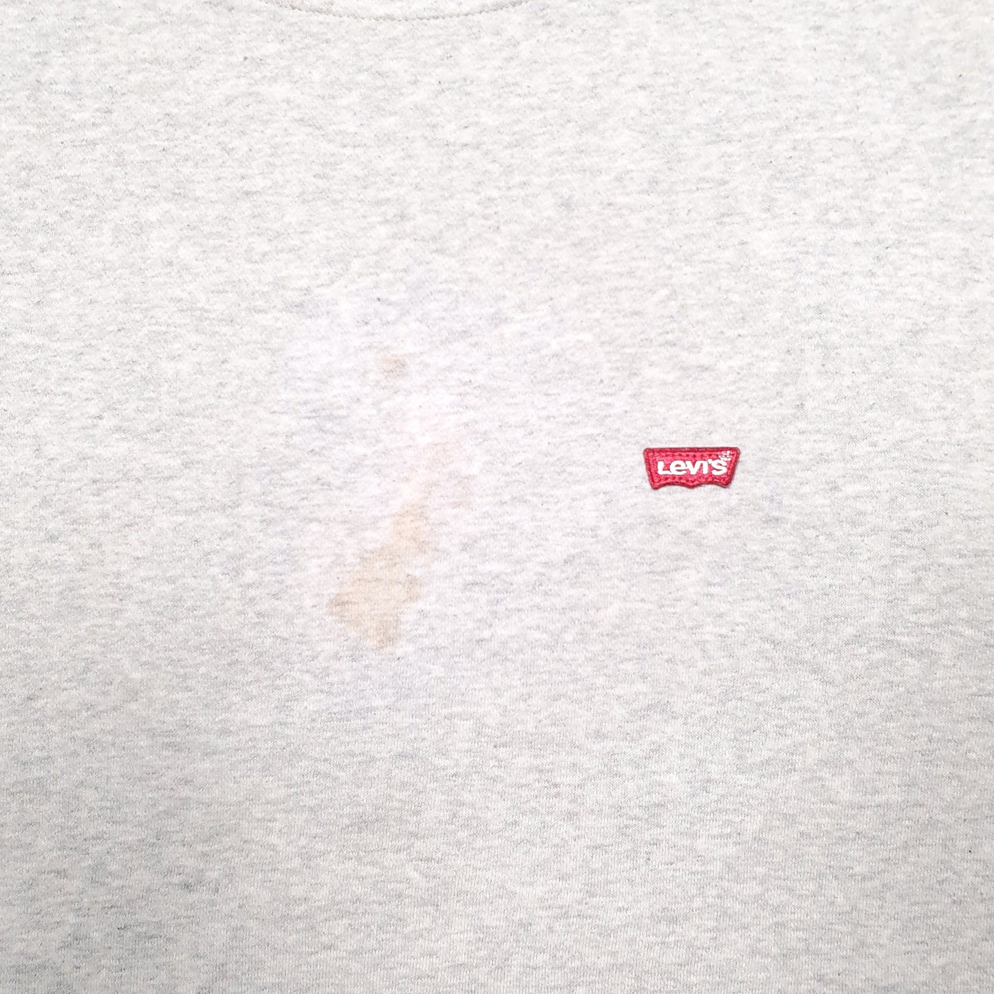 Mens Grey Levis  Crewneck Jumper