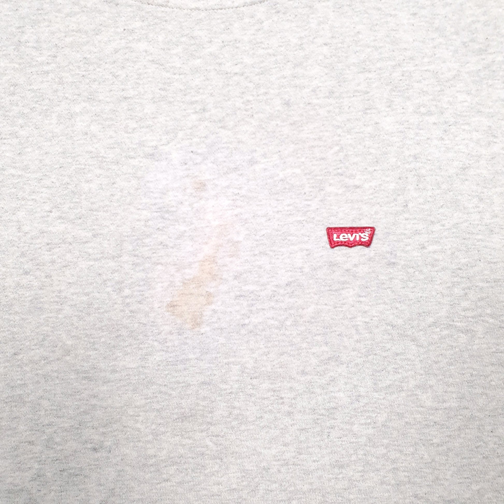 Mens Grey Levis  Crewneck Jumper