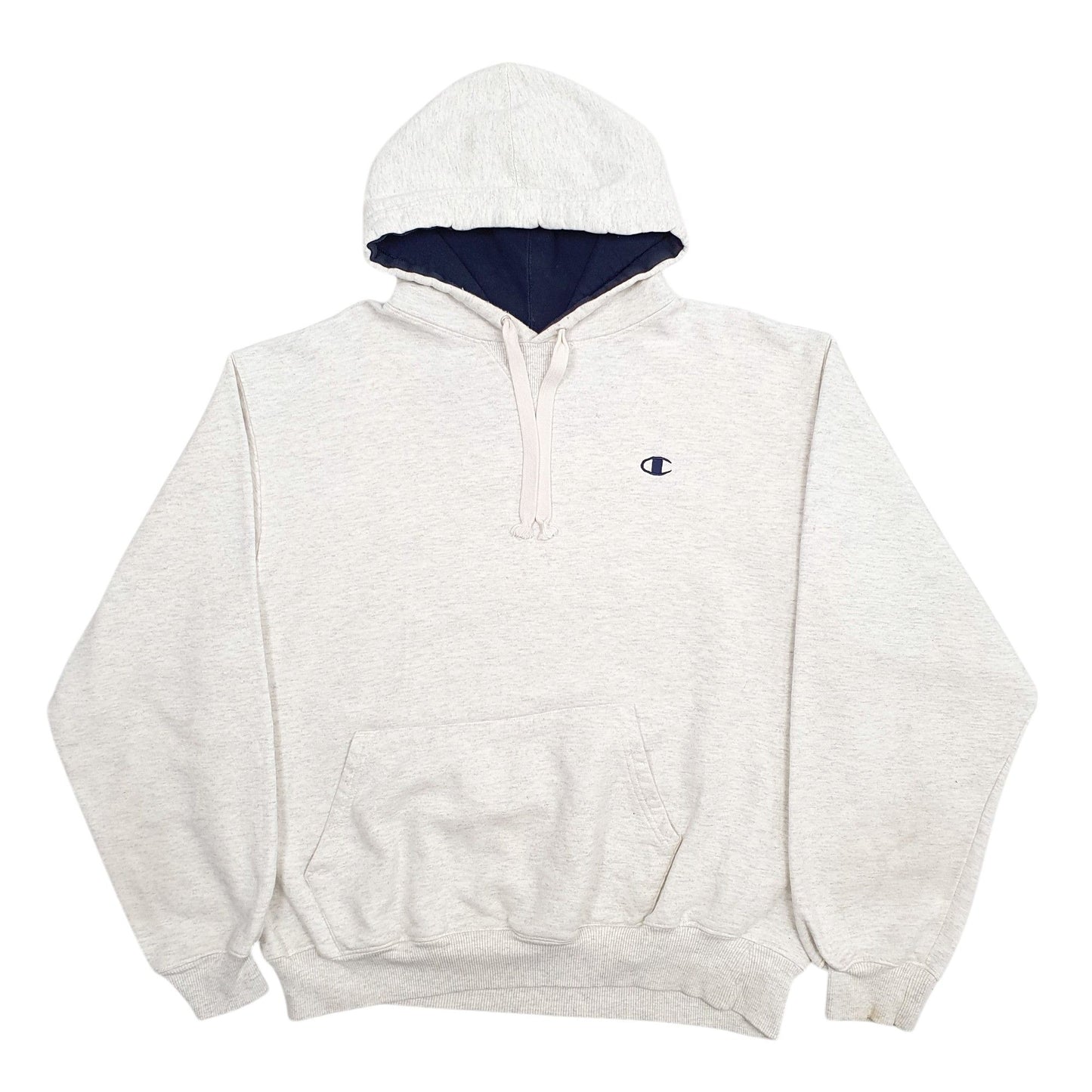 Mens Grey Champion  Hoodie Jumper