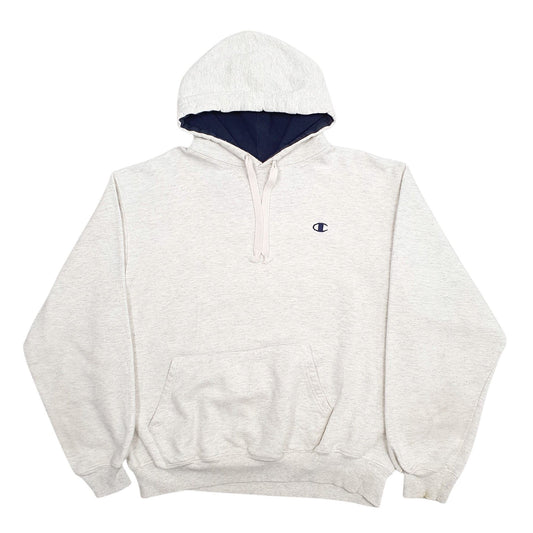 Mens Grey Champion  Hoodie Jumper