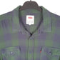 Mens Green Levis Flannel Lumberjack Long Sleeve Shirt