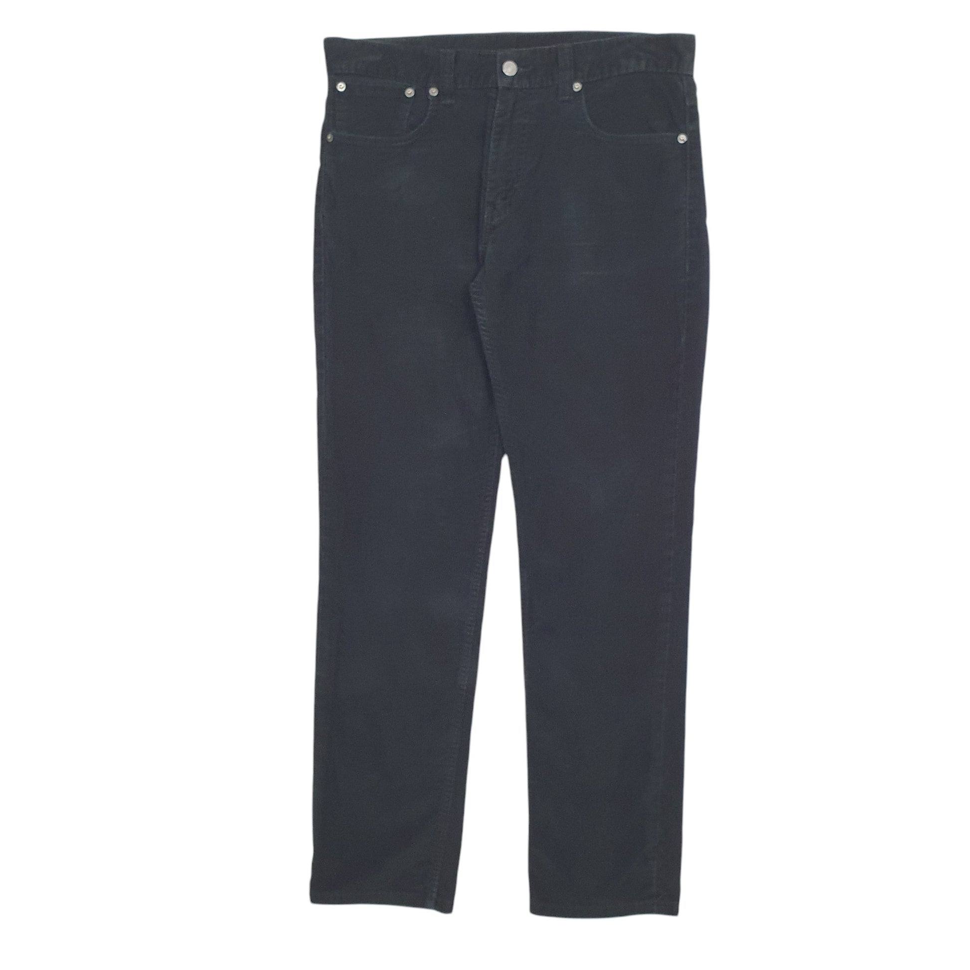 Mens Black Levis 511 Corduroy Trousers