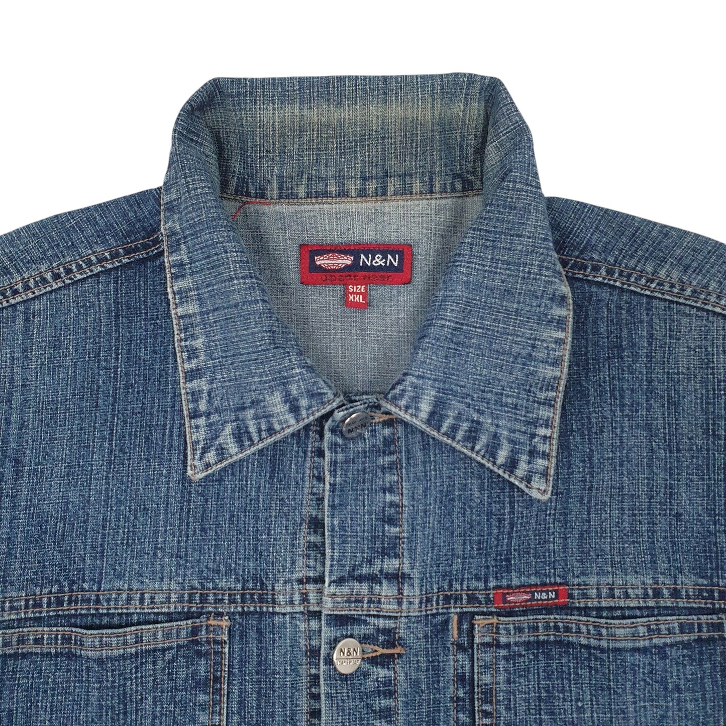 Mens Blue N & N   Coat