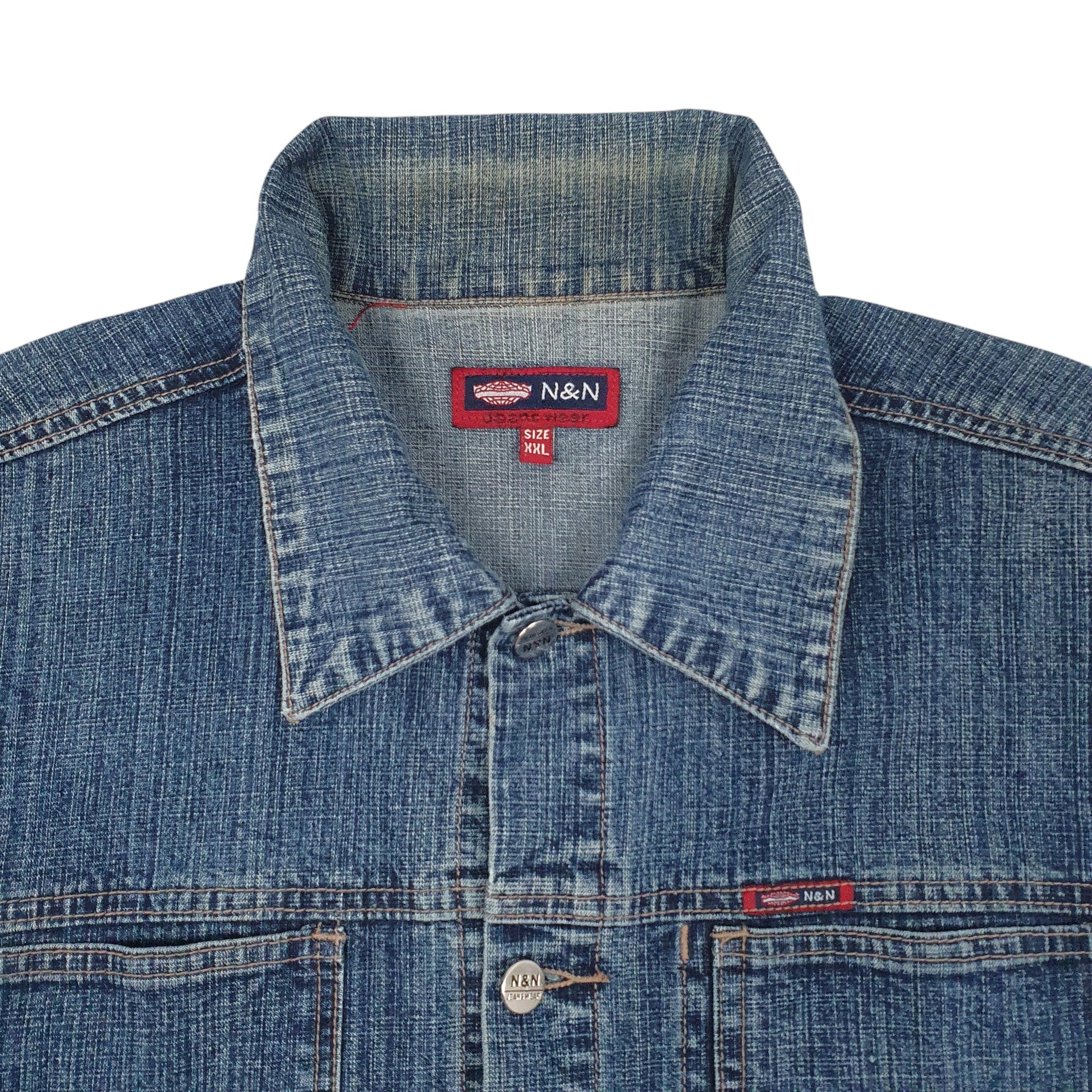 Mens Blue N & N   Coat