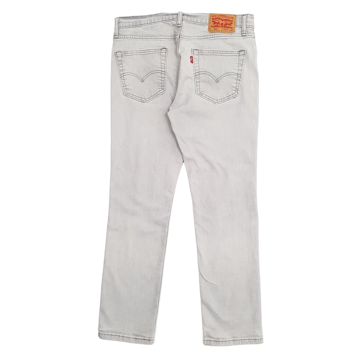 Mens Grey Levis  511 JeansW33 L30