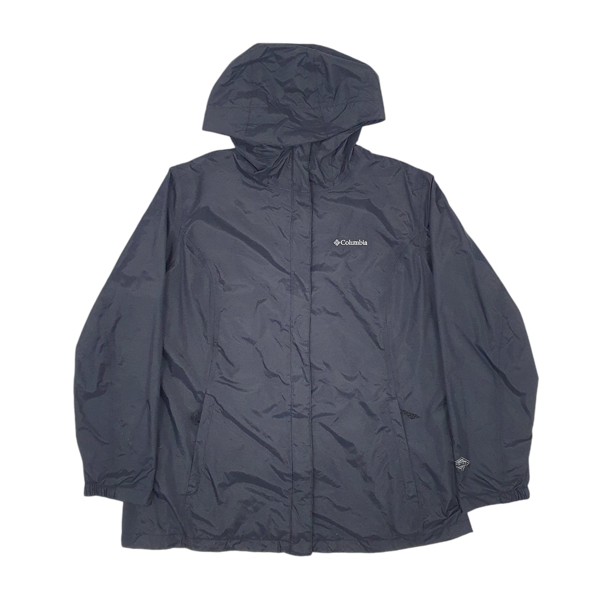 Womens Black Columbia Waterproof Breathable  Coat