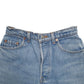 Womens Blue Levis 501 Jorts Denim Shorts