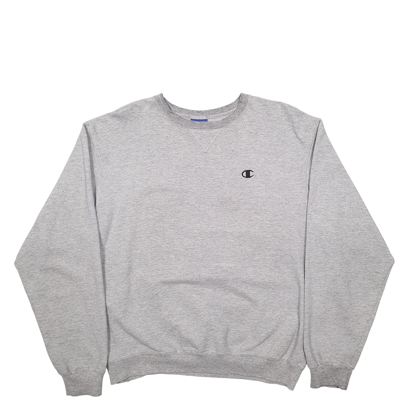 Mens Grey Champion  Crewneck Jumper