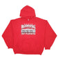 Mens Red Gildan Davis Wolves Football Playoffs 2011 Hoodie Jumper