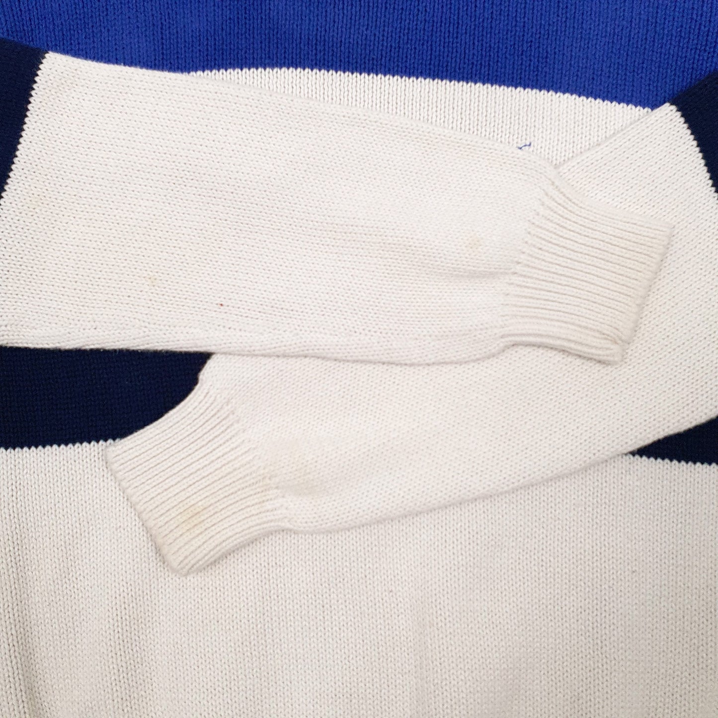 Womens White Polo Ralph Lauren Knit Crewneck Jumper