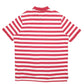 Mens Pink Polo Ralph Lauren Stripes Classic Short Sleeve Polo Shirt