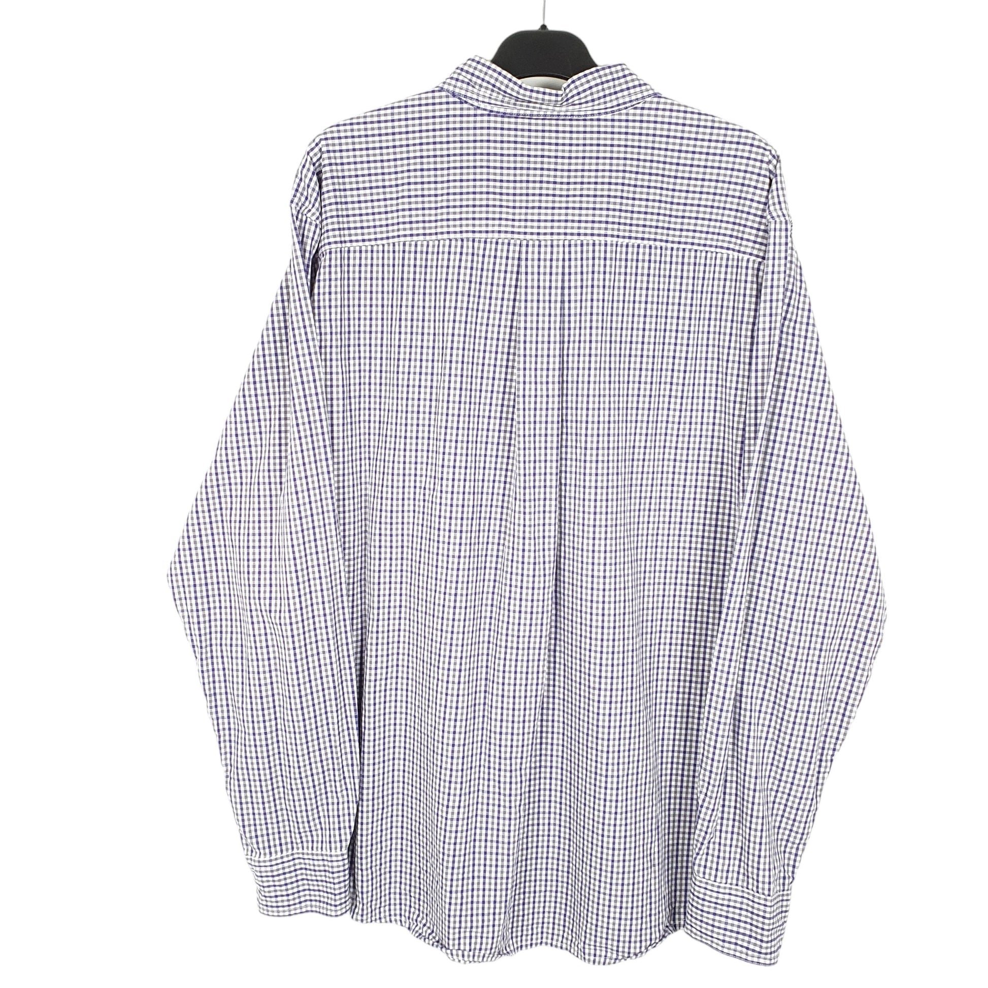 Mens Grey Chaps  Long Sleeve Shirt