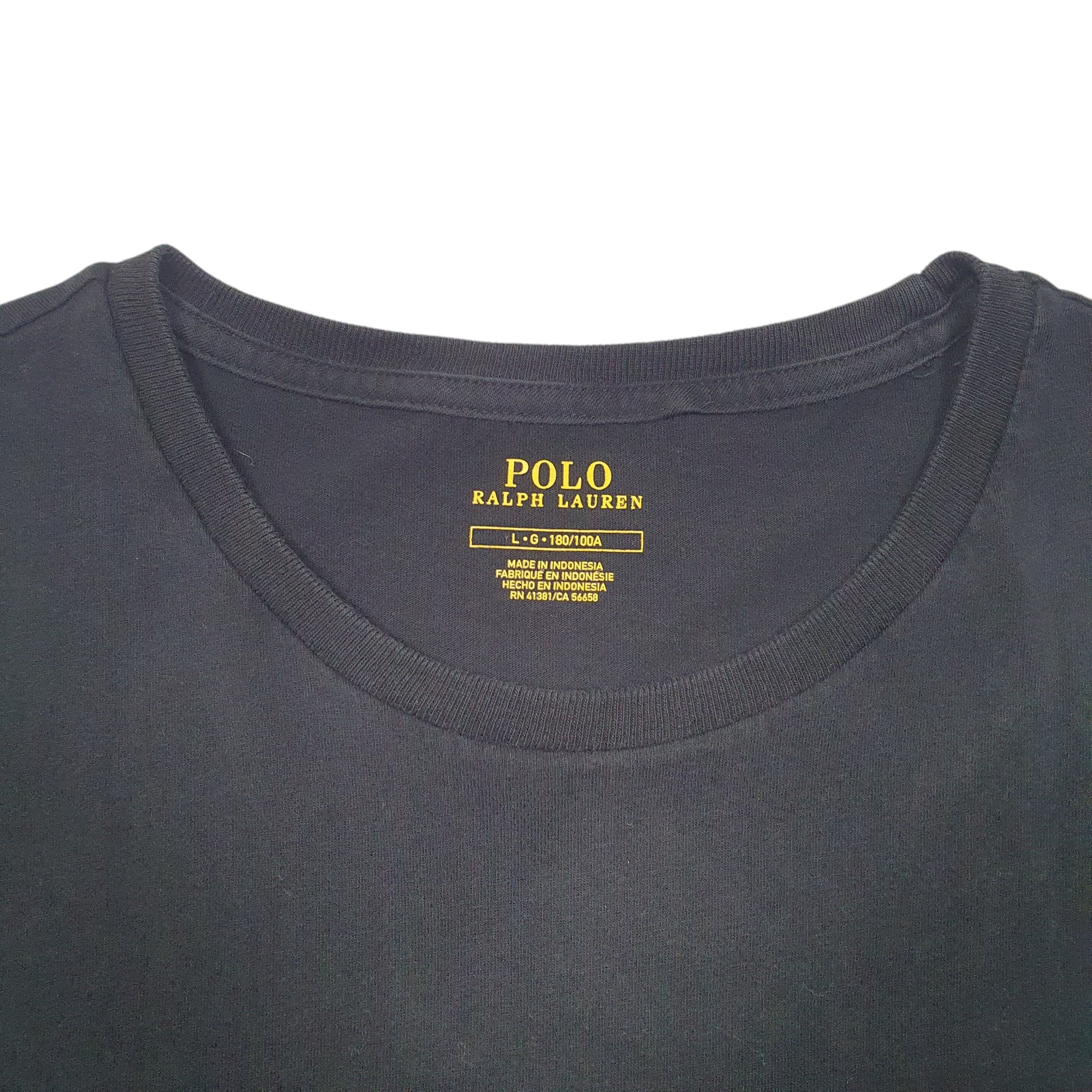 Mens Black Polo Ralph Lauren  Short Sleeve T Shirt