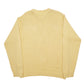 Mens Yellow Tommy Hilfiger Knit Crest 2000's Vintage Crewneck Jumper