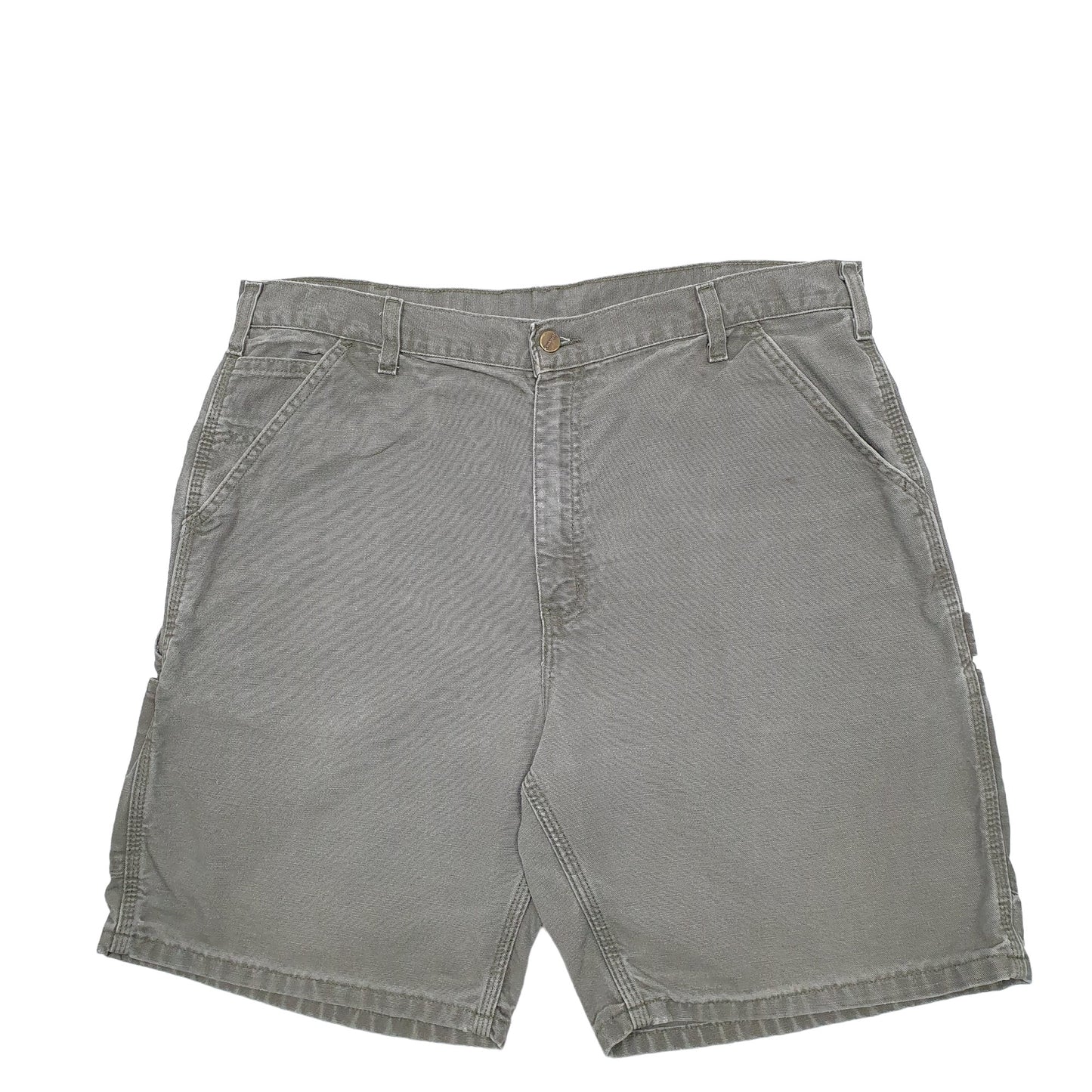 Mens Khaki Carhartt Workwear Carpenter Shorts