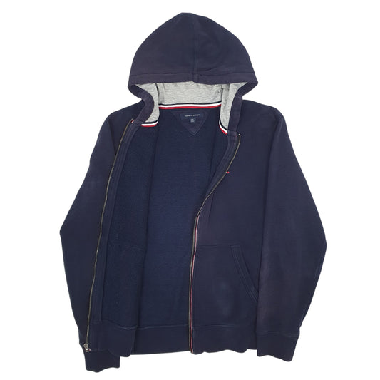 Mens Navy Tommy Hilfiger  Full Zip Jumper