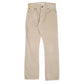 Mens Beige Levis  Corduroy Trousers