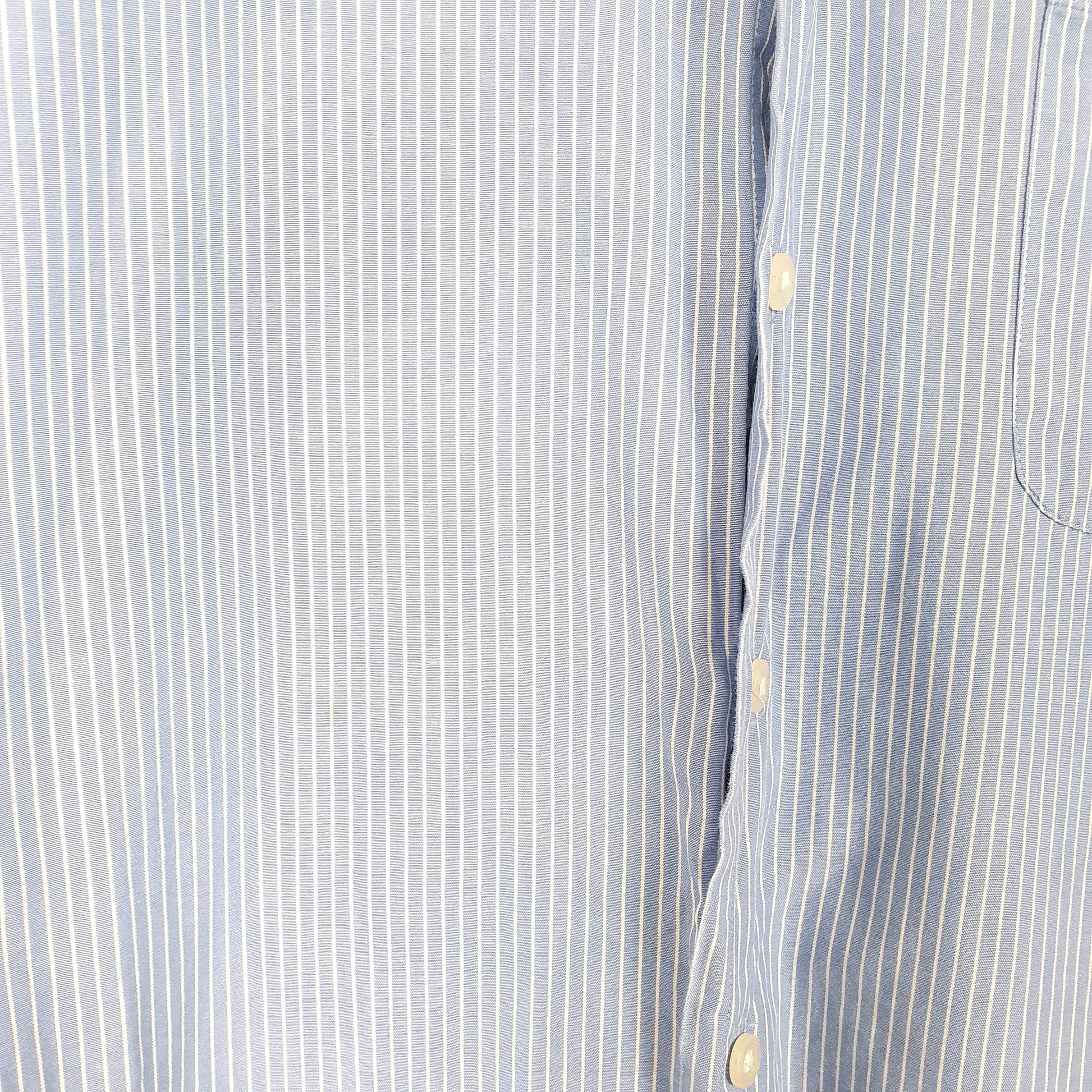 Mens Blue Nautica  Long Sleeve Shirt