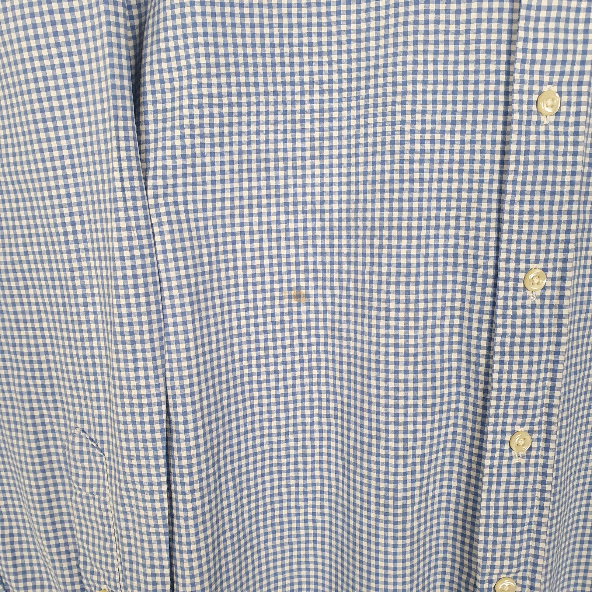 Mens Blue Ralph Lauren Oxford Long Sleeve Shirt