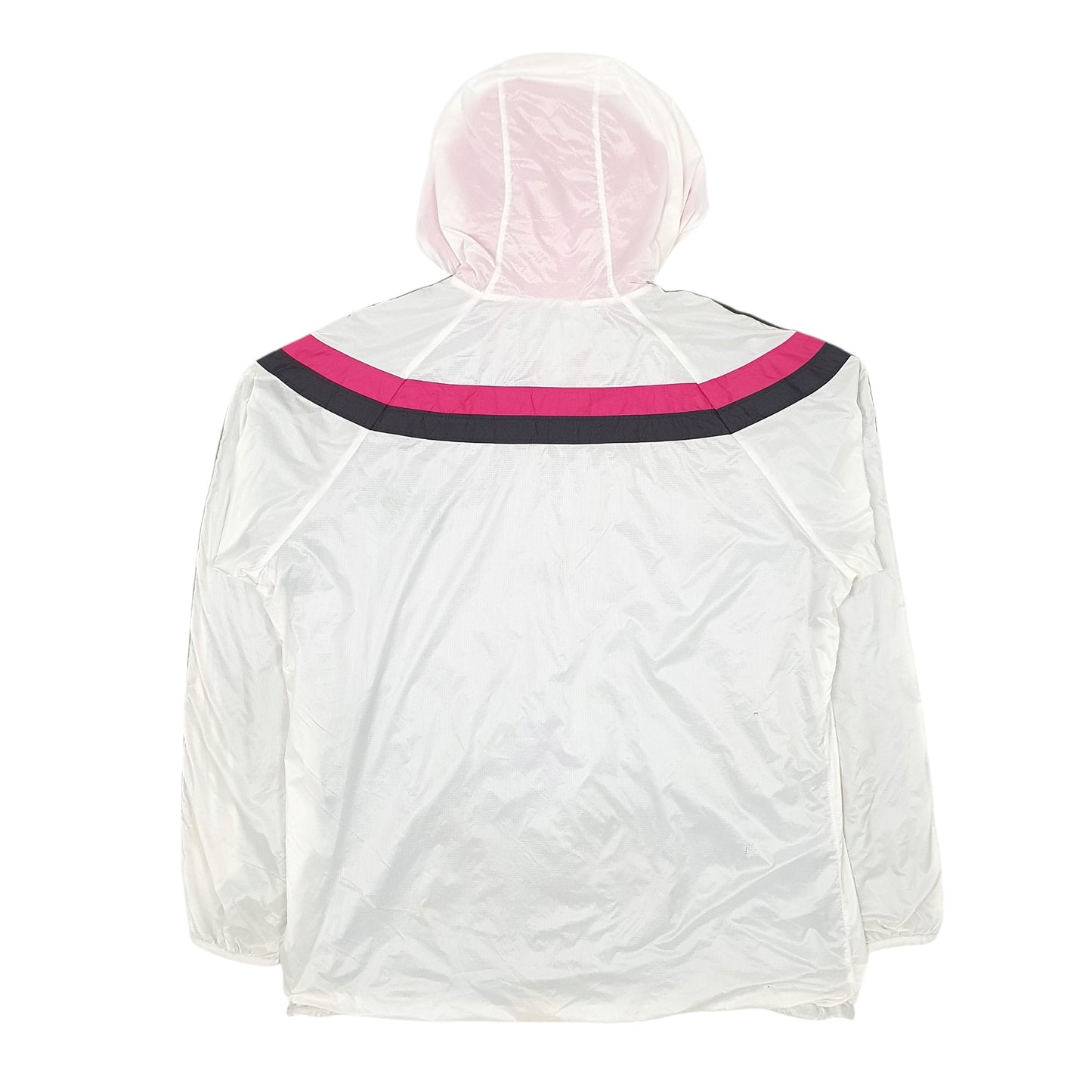 Mens White Adidas Real Madrid  Coat